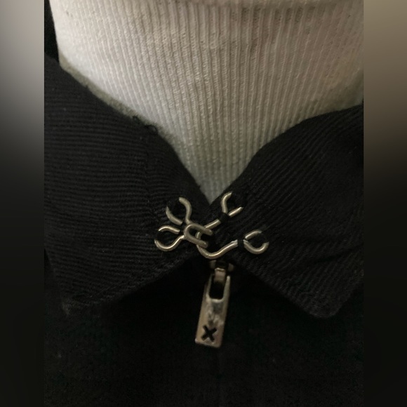 Tripp N.Y.C. vampire/gothic double zip black jacket! - Picture 4 of 10